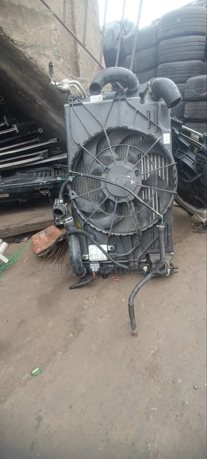 Hyundai Kona,2018 Model Complete Radiator Fan and AC Condenser