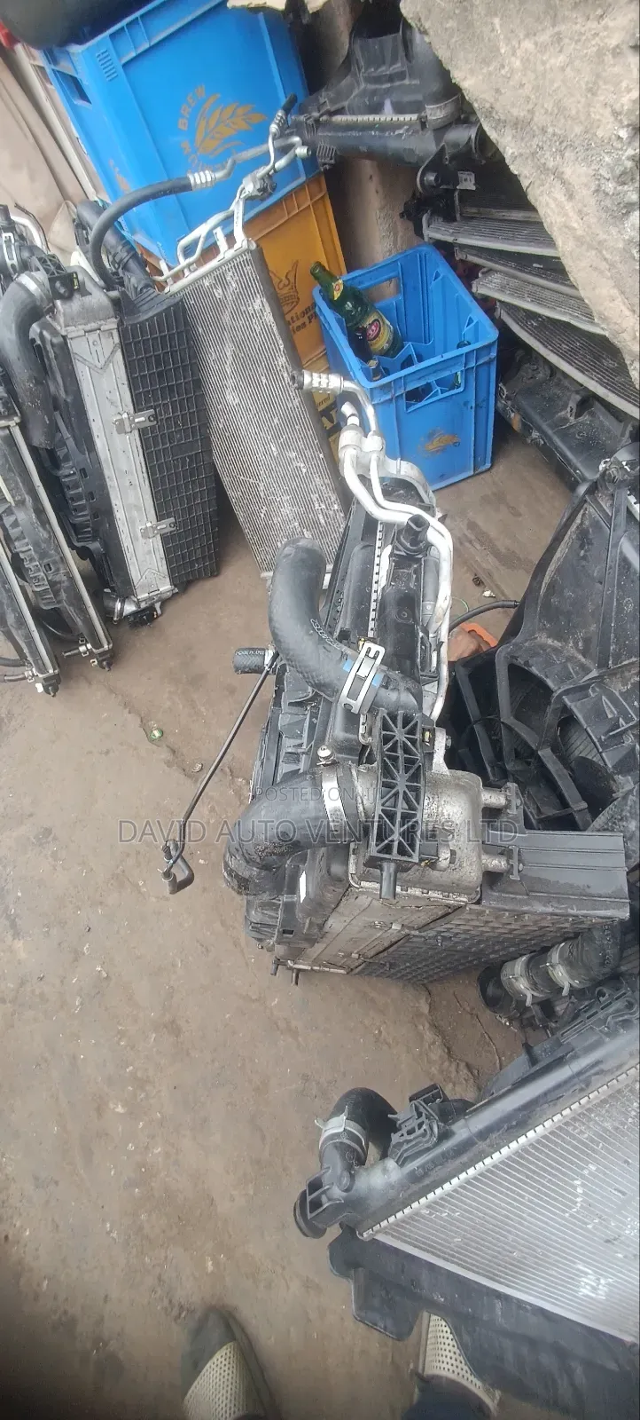 Hyundai Kona,2018 Model Complete Radiator Fan and AC Condenser