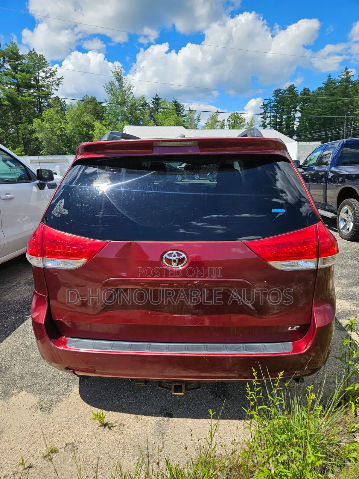 Toyota Sienna LE 8 Passenger 2012 Burgundy