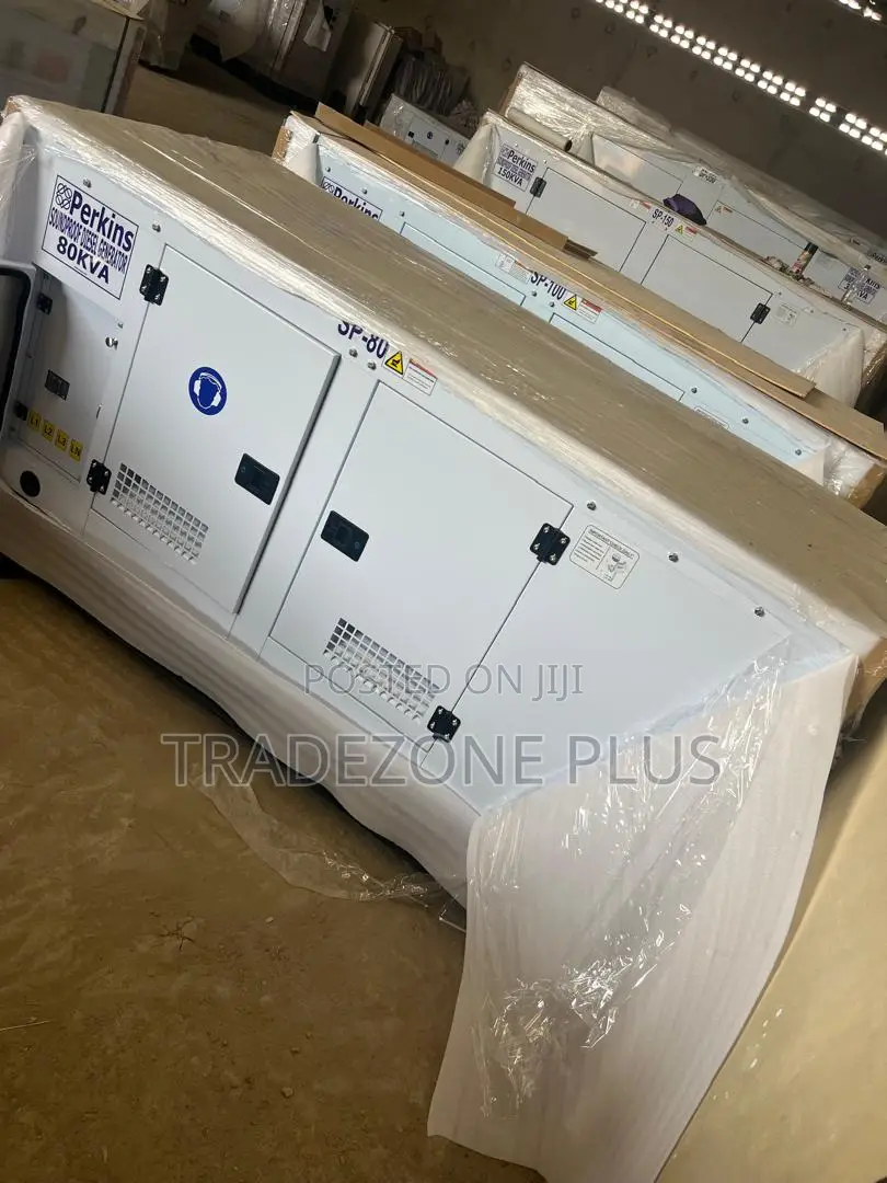 Perkins 80KVA Generator – Soundproof Power Equipment