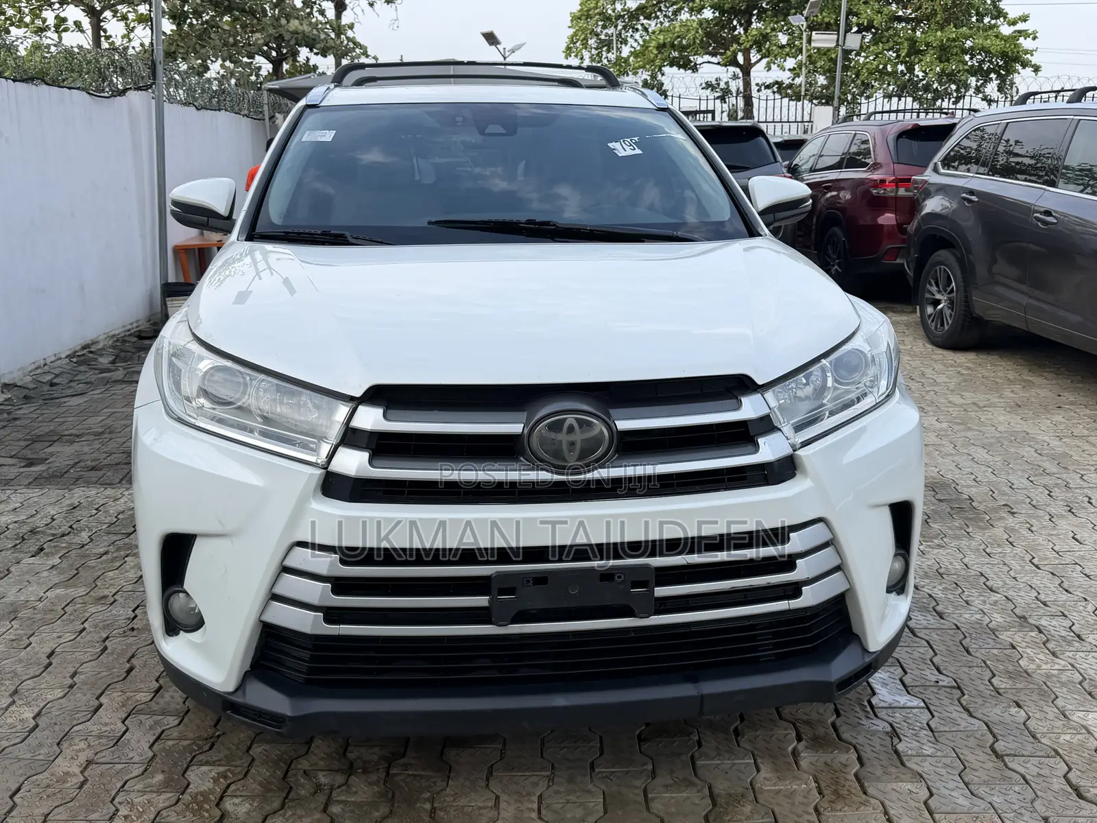 Toyota Highlander XLE 2019 White