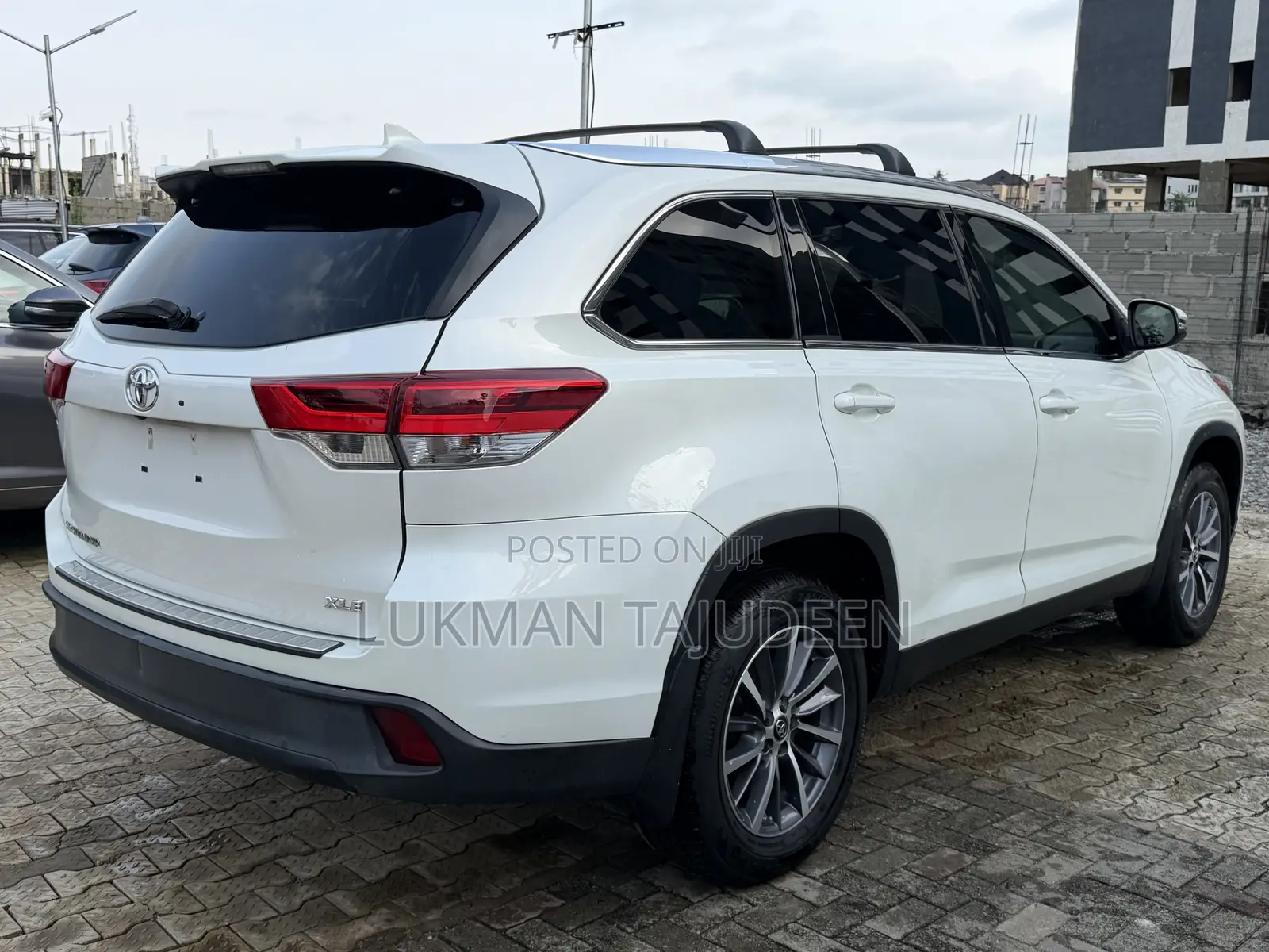 Toyota Highlander XLE 2019 White
