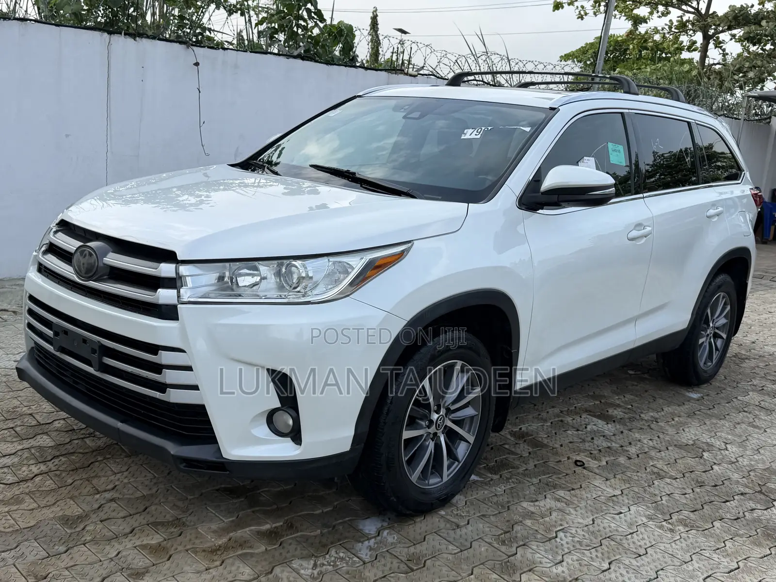 Toyota Highlander XLE 2019 White