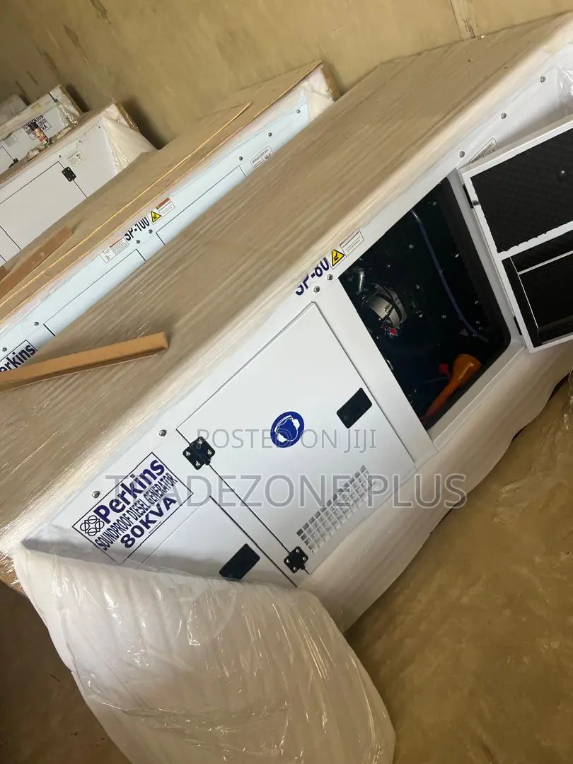80KVA Perkins Silent Generator for Commercial Use