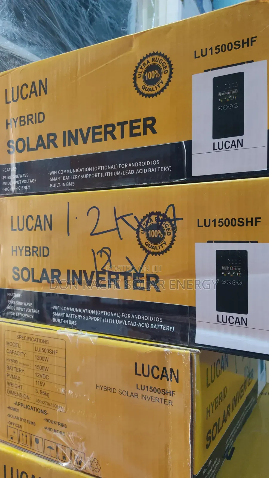 1.2kva 12v Lucan Hybrid Solar Inverter Affordable Prices.