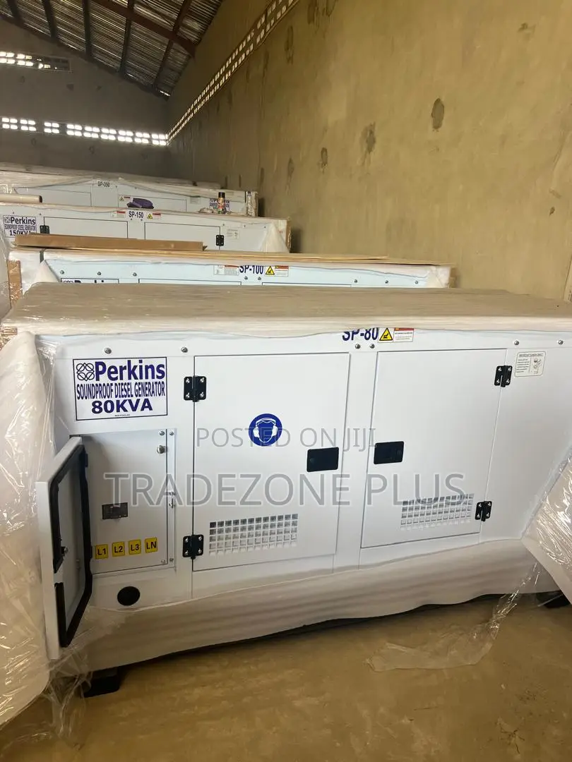 Perkins 80KVA Silent Generator – Ideal for Business