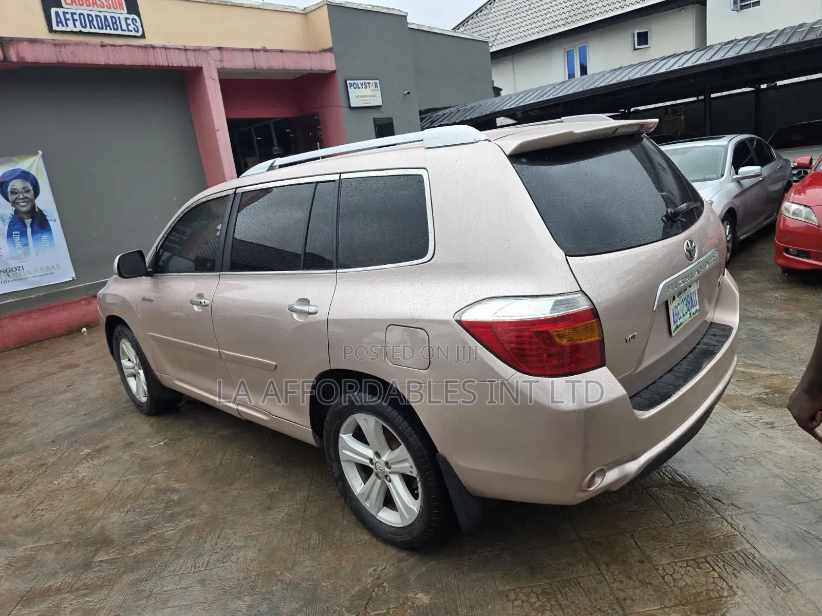 Toyota Highlander Limited 4x4 2009 Pink