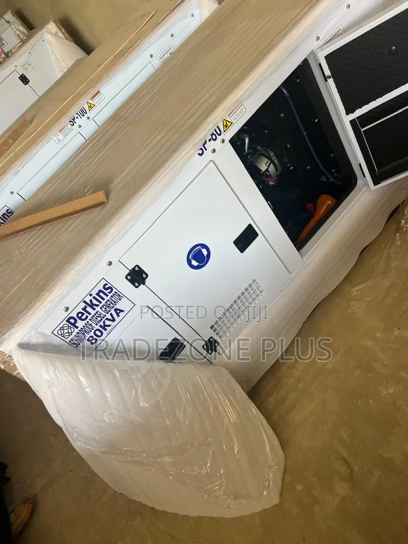 Perkins 80KVA Soundproof Generator – Dependable Power Equipment