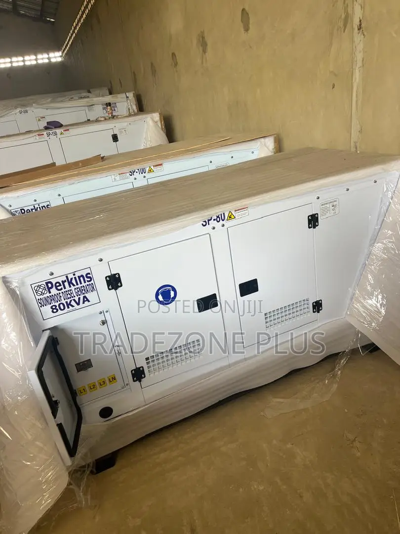Perkins Silent 80KVA Generator – Quality You Can Trust