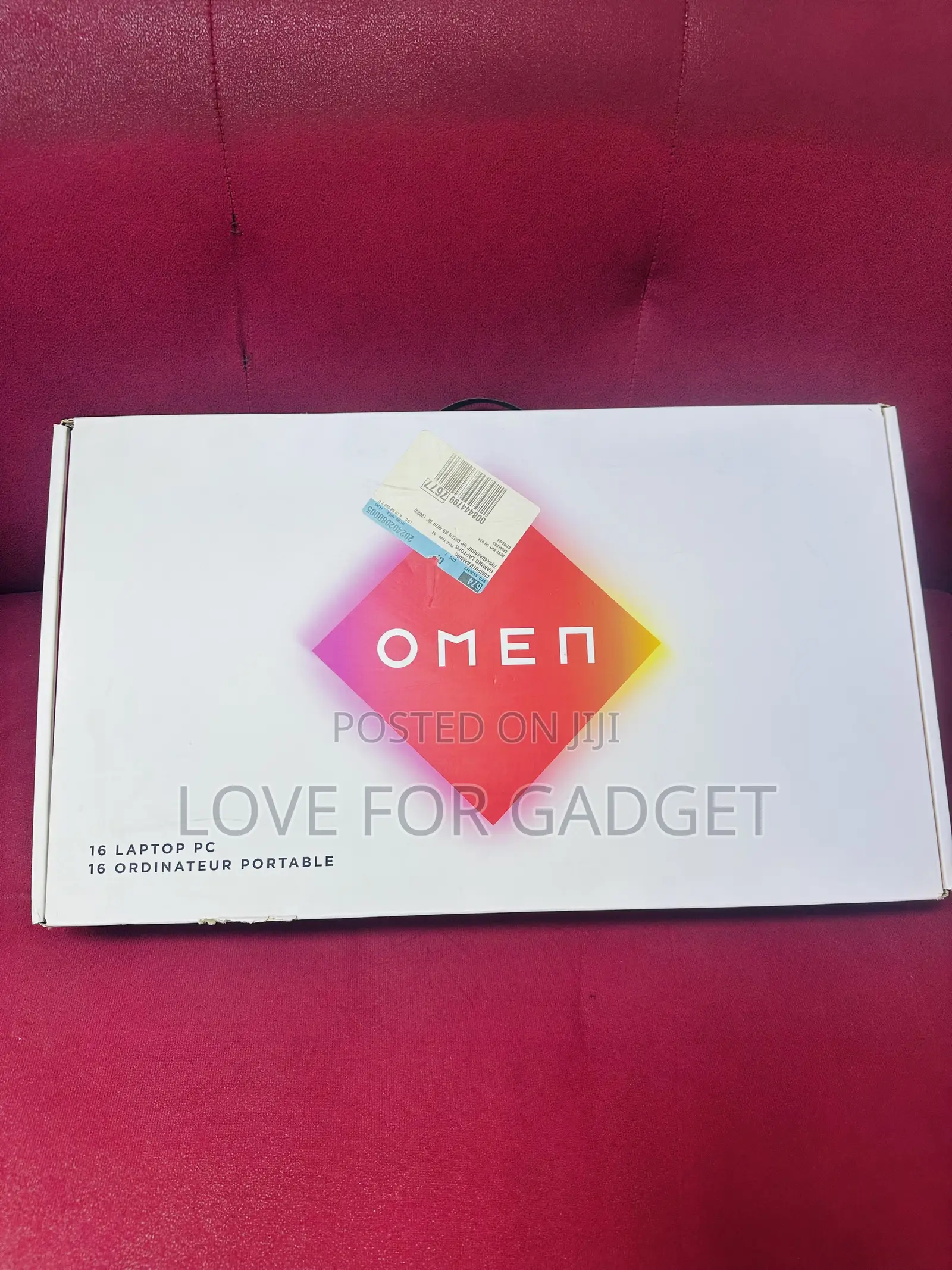 New Laptop HP Omen 16 16GB AMD Ryzen 9 SSD 512GB