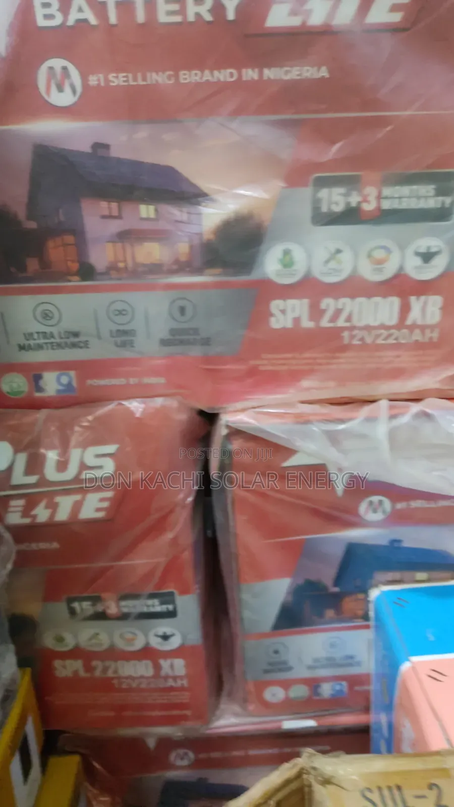 Star Plus 22000 Tubular Battery