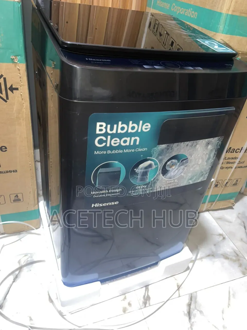 Brand New Hisense 9kg Top Load Washing Machine in Carton