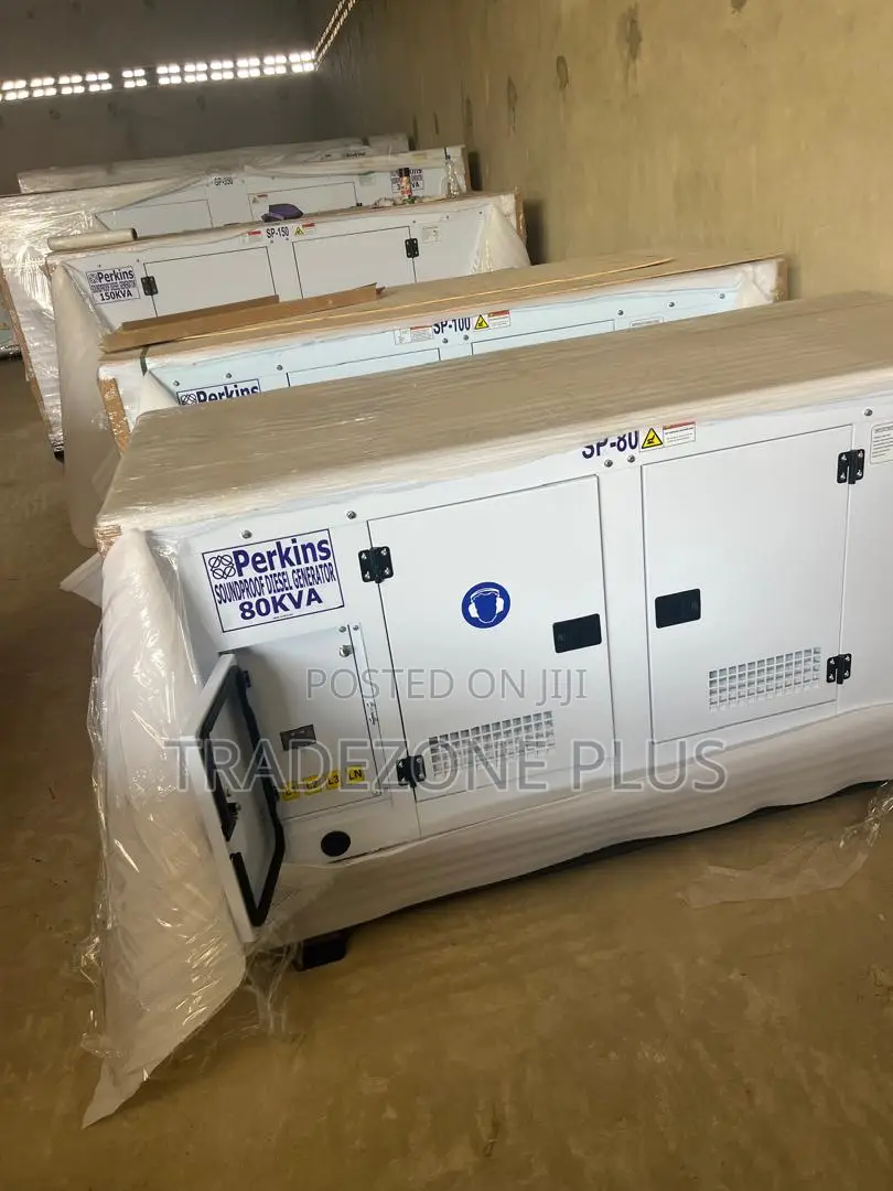 Perkins 80KVA Silent Genset – Great Power Equipment Deal