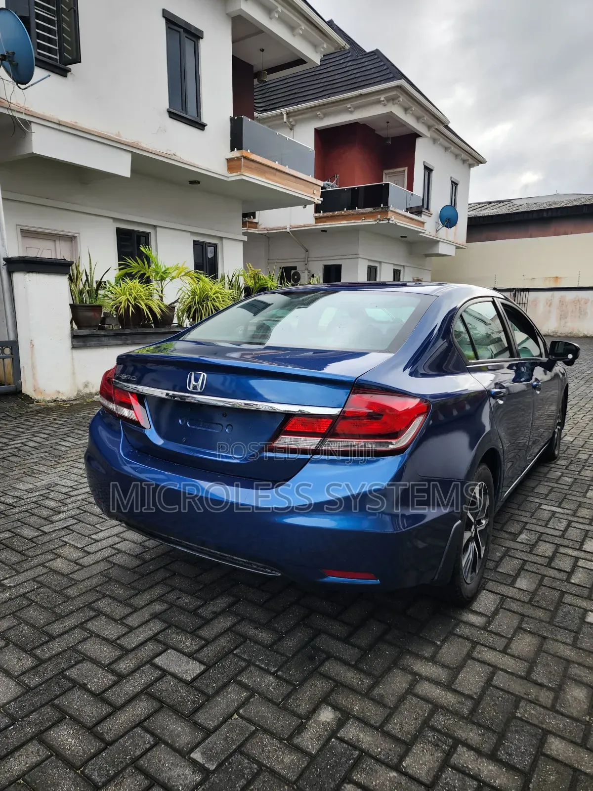 Honda Civic 2015 Blue
