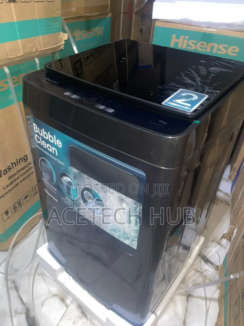 Hisense Smart 9kg Washer Spinner – Brand New