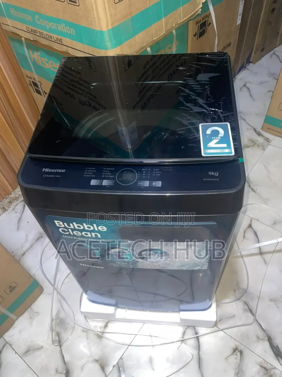 Buy Reliable Hisense 9kg Top Load Washer Today
