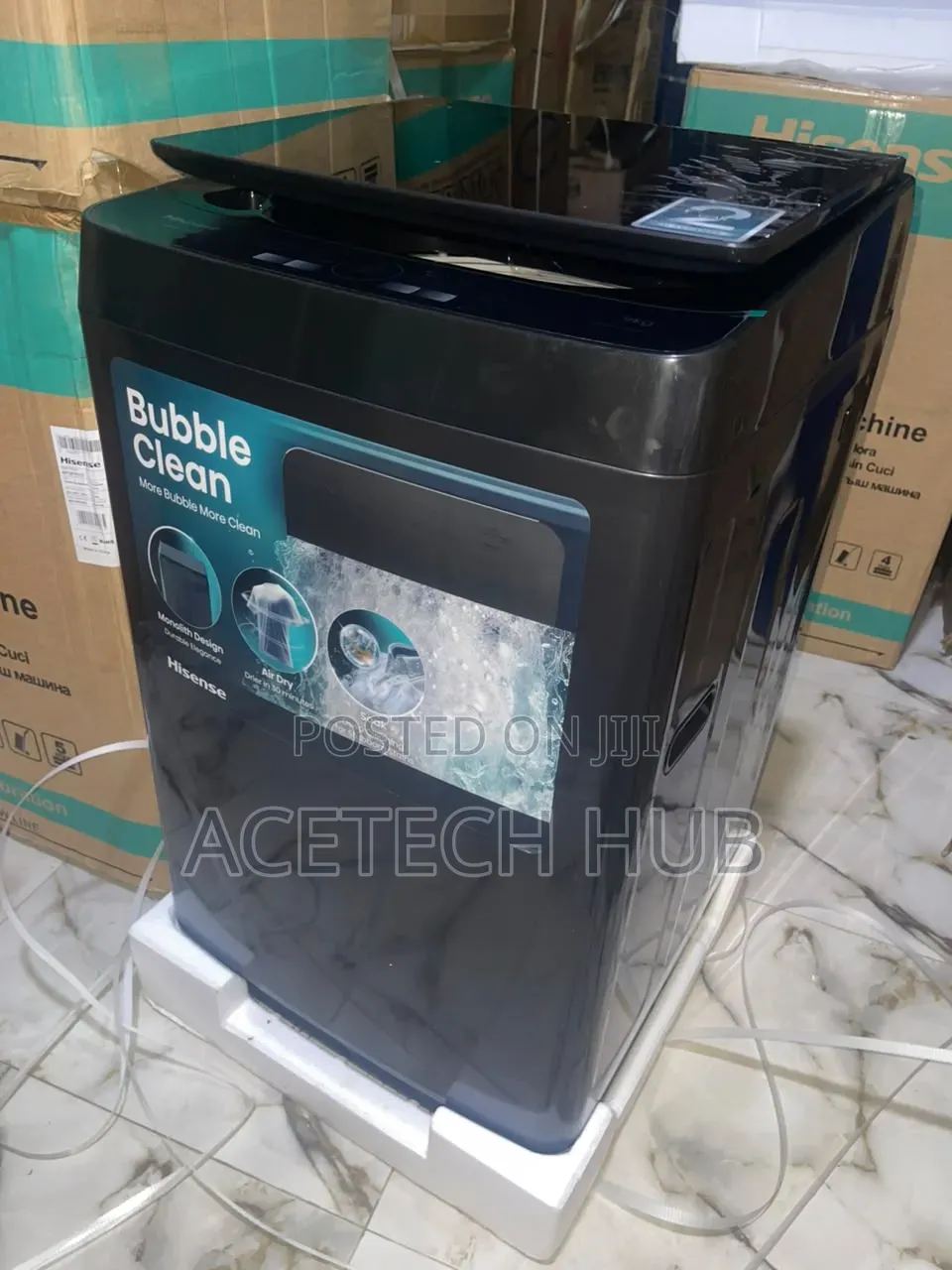 Upgrade Your Laundry With Hisense 9kg Washing Machine