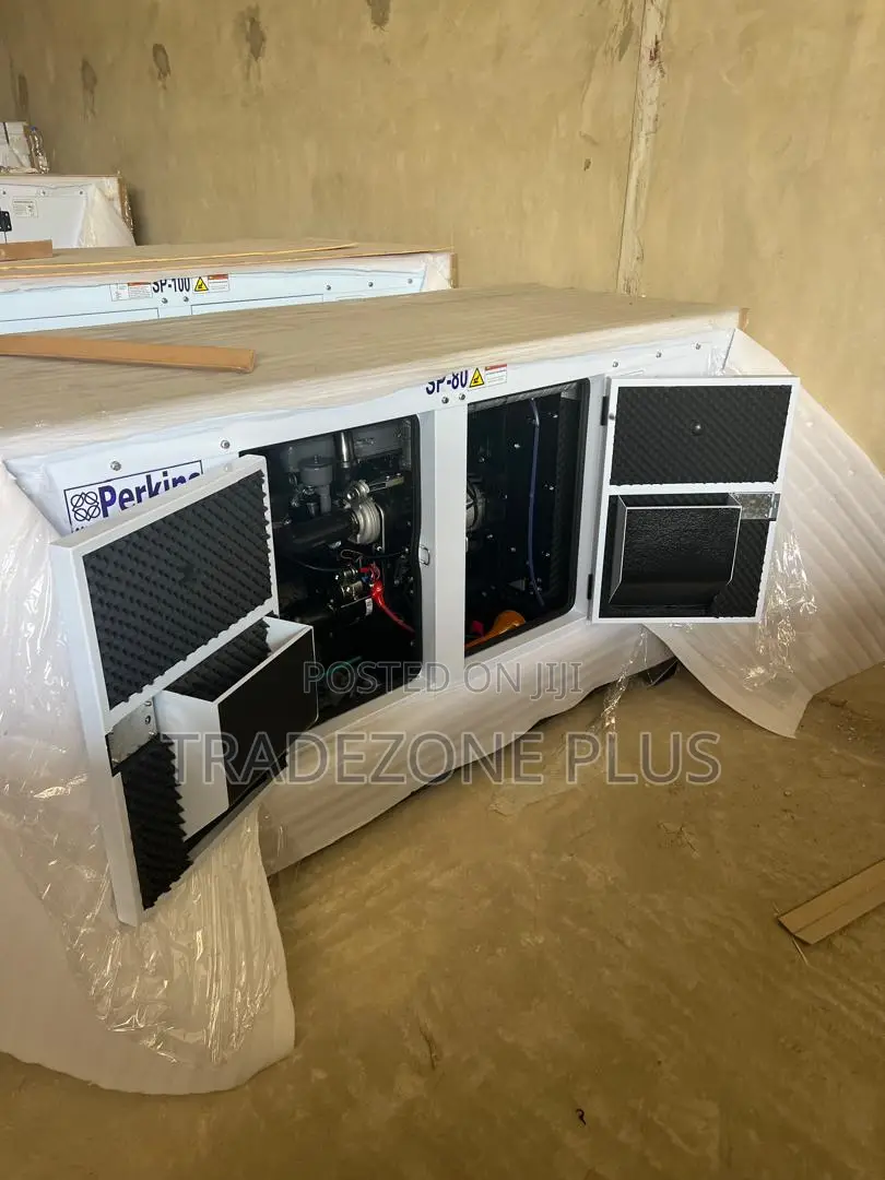 Perkins Soundproof 80KVA Genset – Reliable Business Power