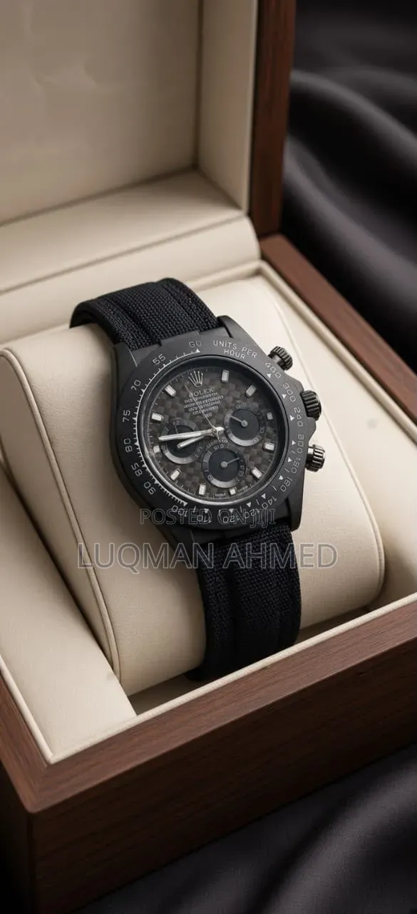 Rolex Leather Watch