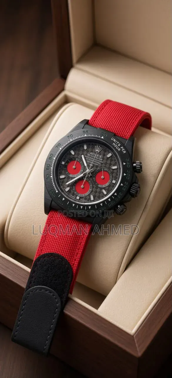 Rolex Leather Watch