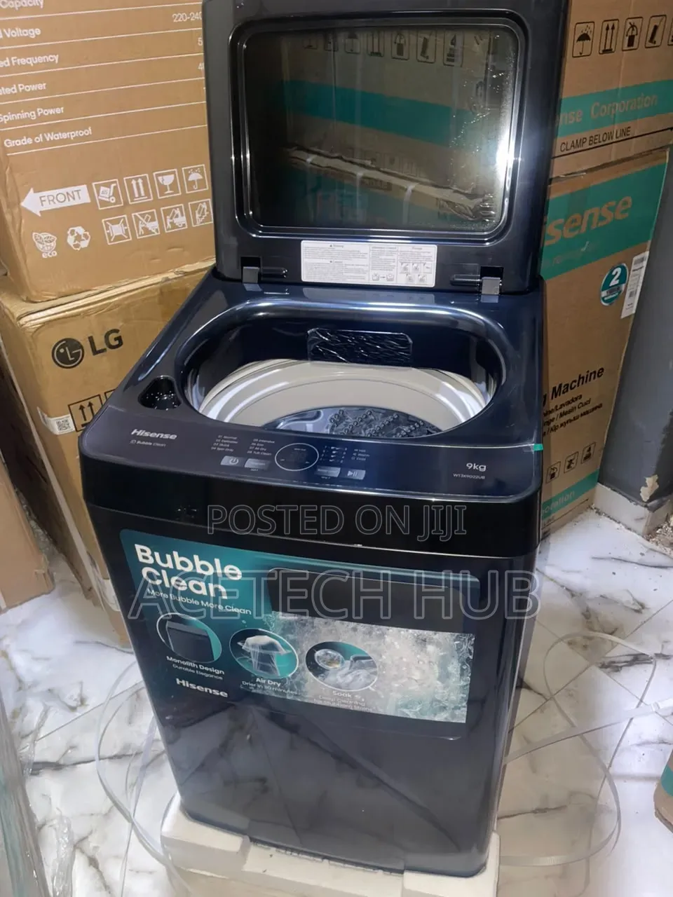 Hisense 9kg Washing Machine – Easy Wash, Fast Spin