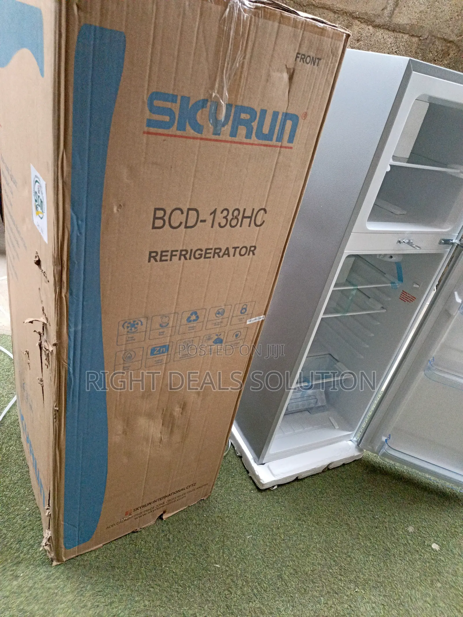 Skyrun 138HC Fresh Food Fridge – Designed for Household Convenience