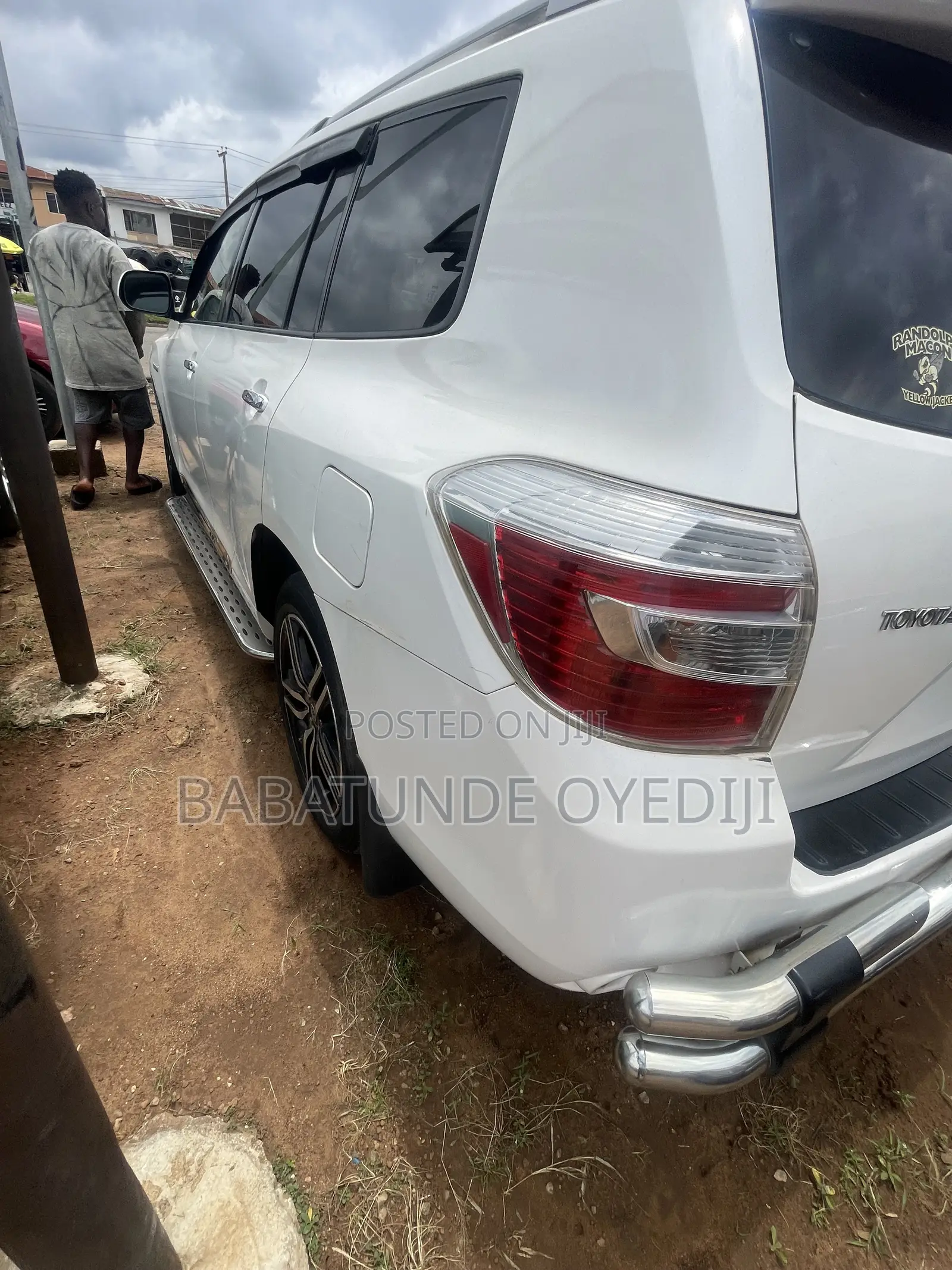 Toyota Highlander Hybrid Limited 2008 White