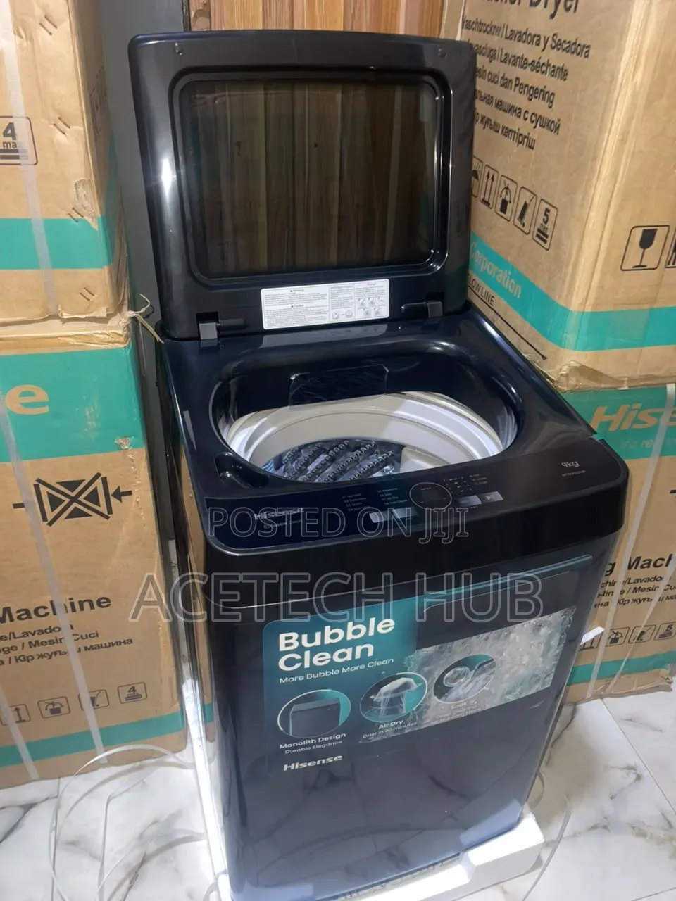 Hisense 9kg Wash Spin Top Loader – Brand New