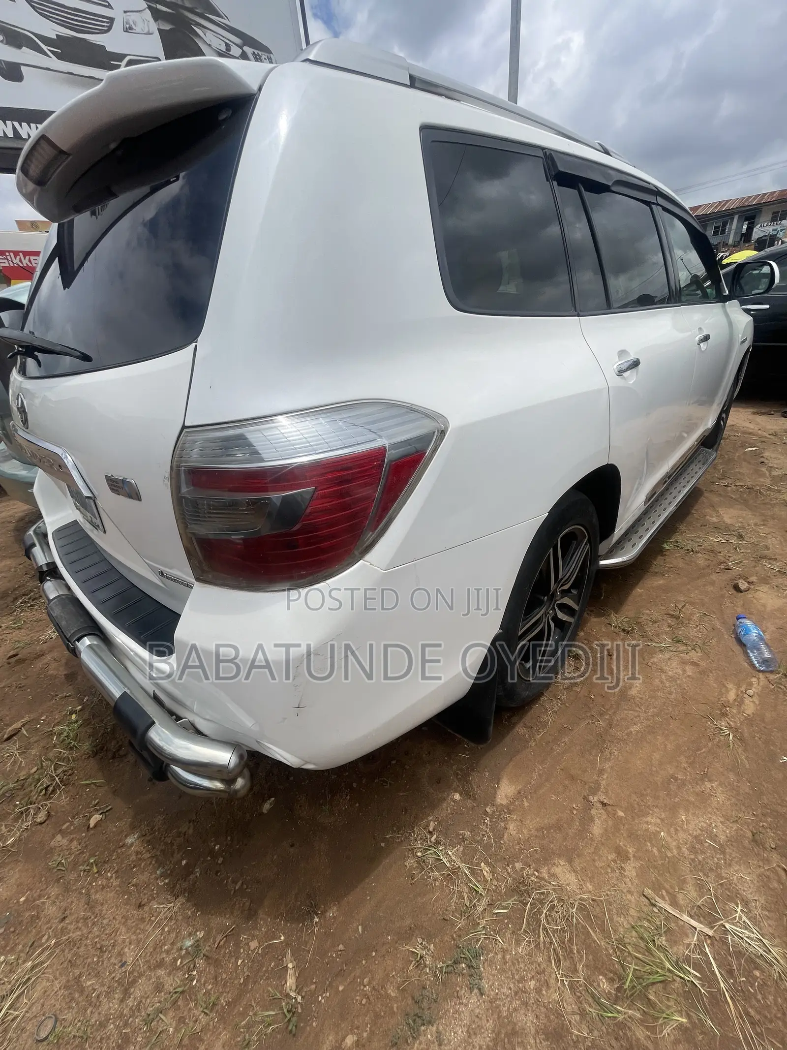 Toyota Highlander Hybrid Limited 2008 White