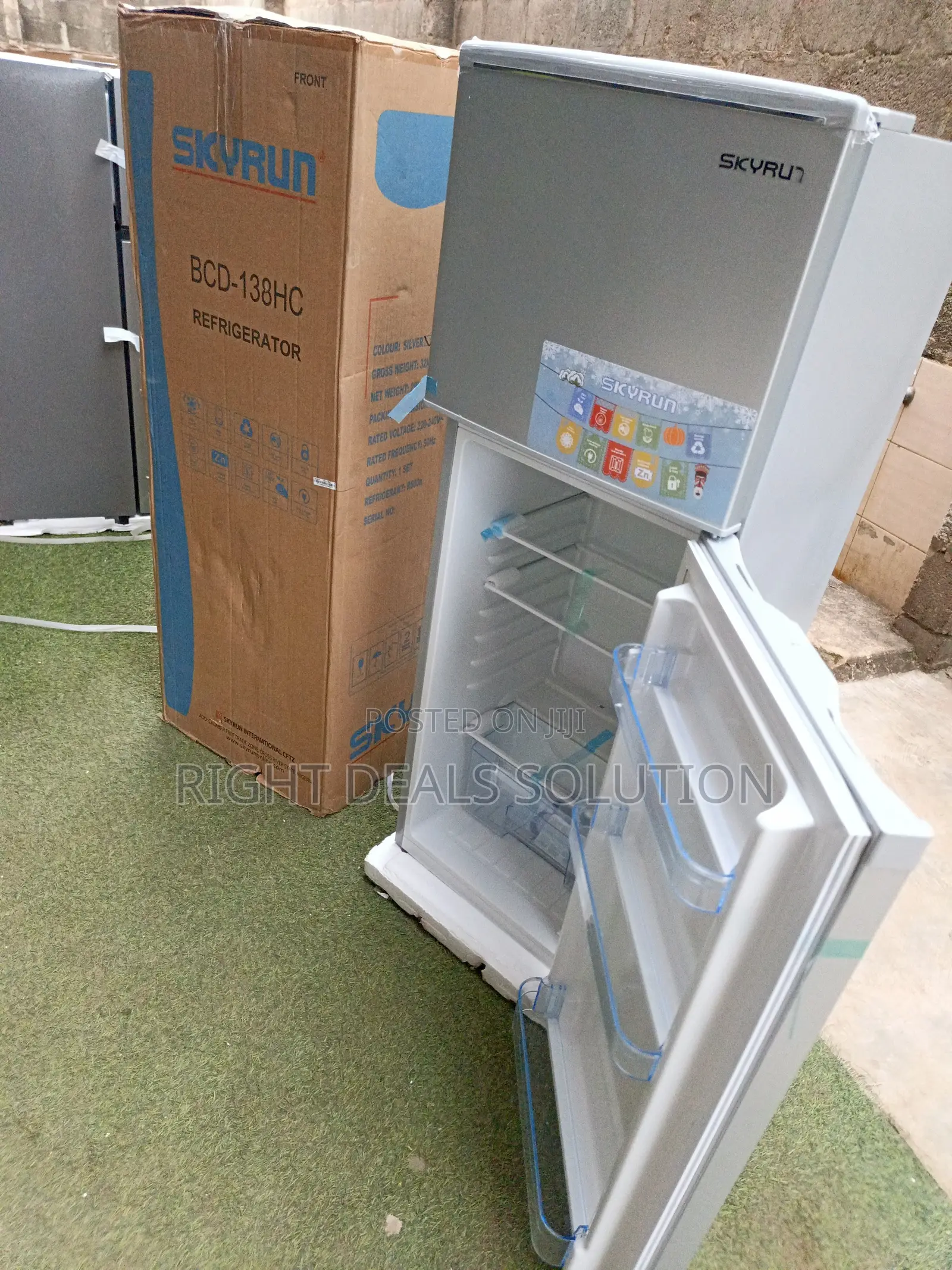 Skyrun 138HC Refrigerator – Reliable Cooling for Busy Homes