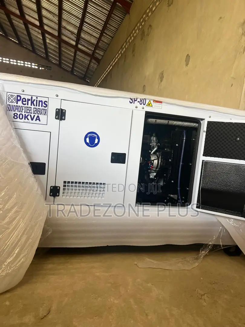 Perkins Soundproof 80KVA Generator – Ready for Your Business