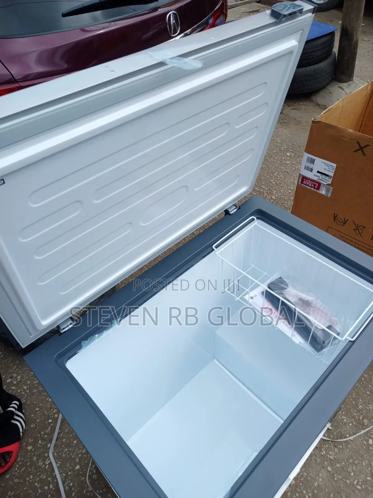 LG 194l Fast-Freezing Chest Freezer | Gcfb205bqcf