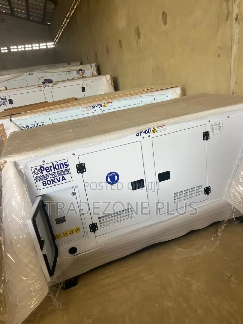 Perkins 80KVA Soundproof Genset – Grab This Great Power Deal