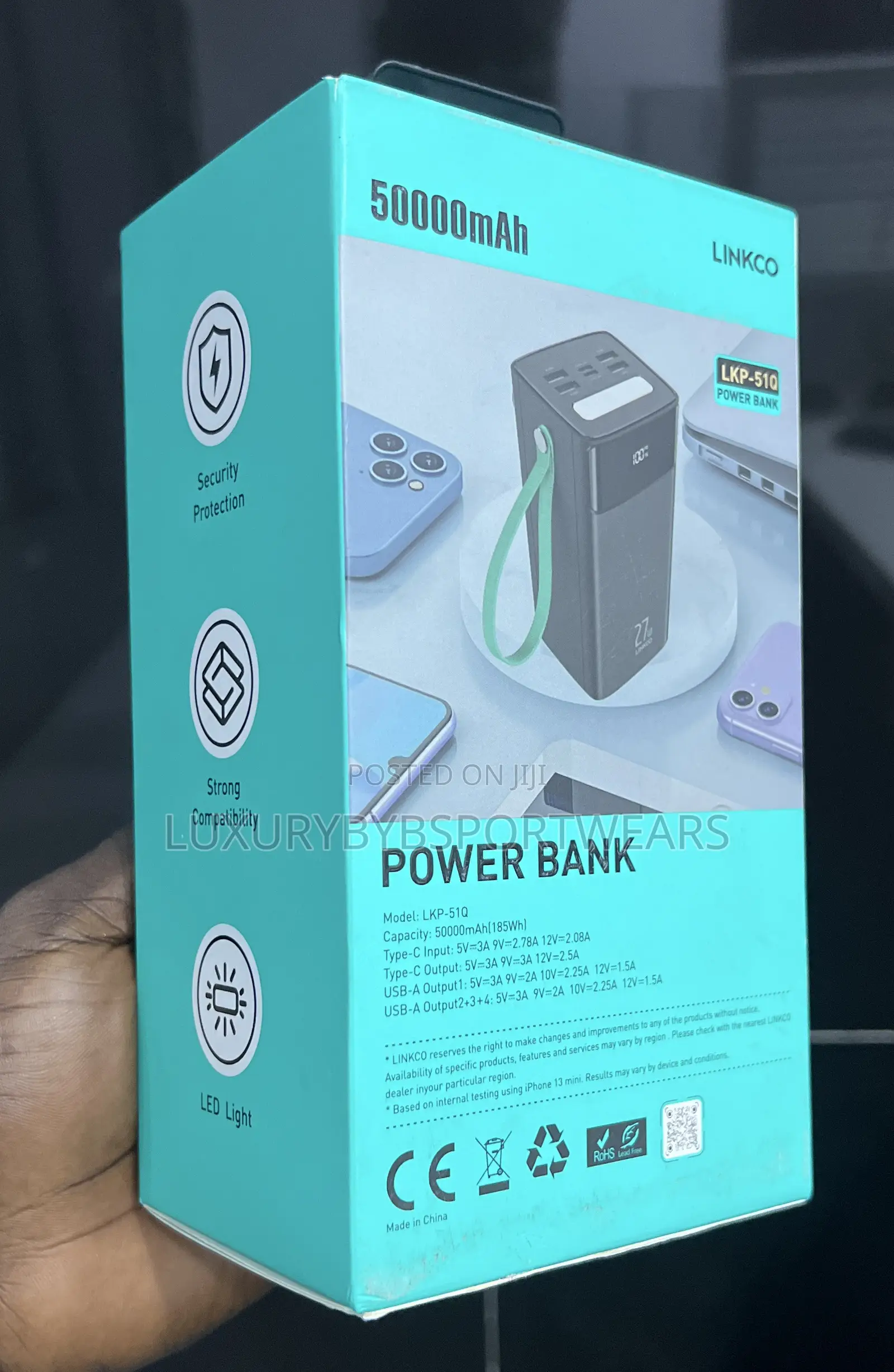 LINKCO 50,000mah 51Q Powerbank