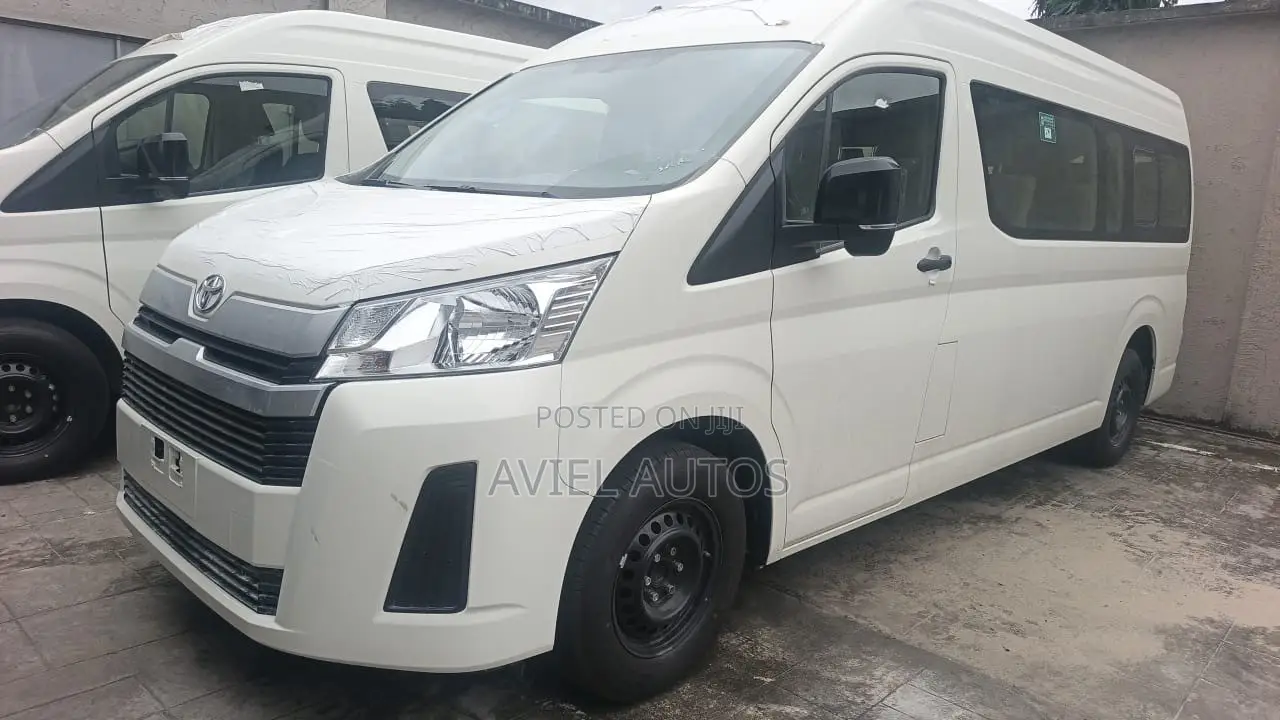 New Toyota Grand HiAce 2002 White