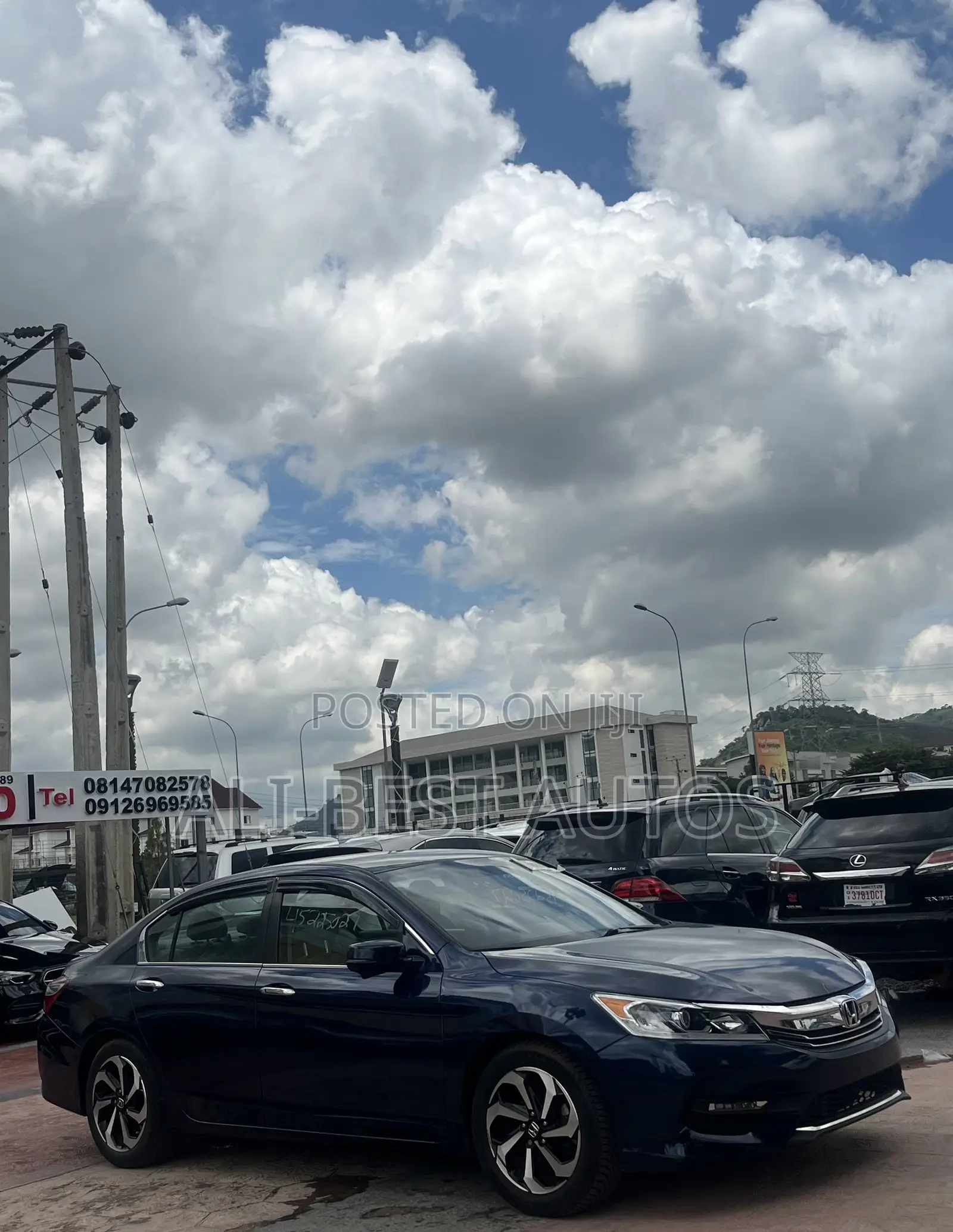 Honda Accord 2016 Blue