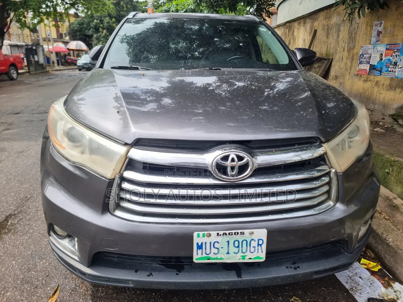 Toyota Highlander Limited 4dr SUV (3.5L 6cyl 6A) 2015 Gray