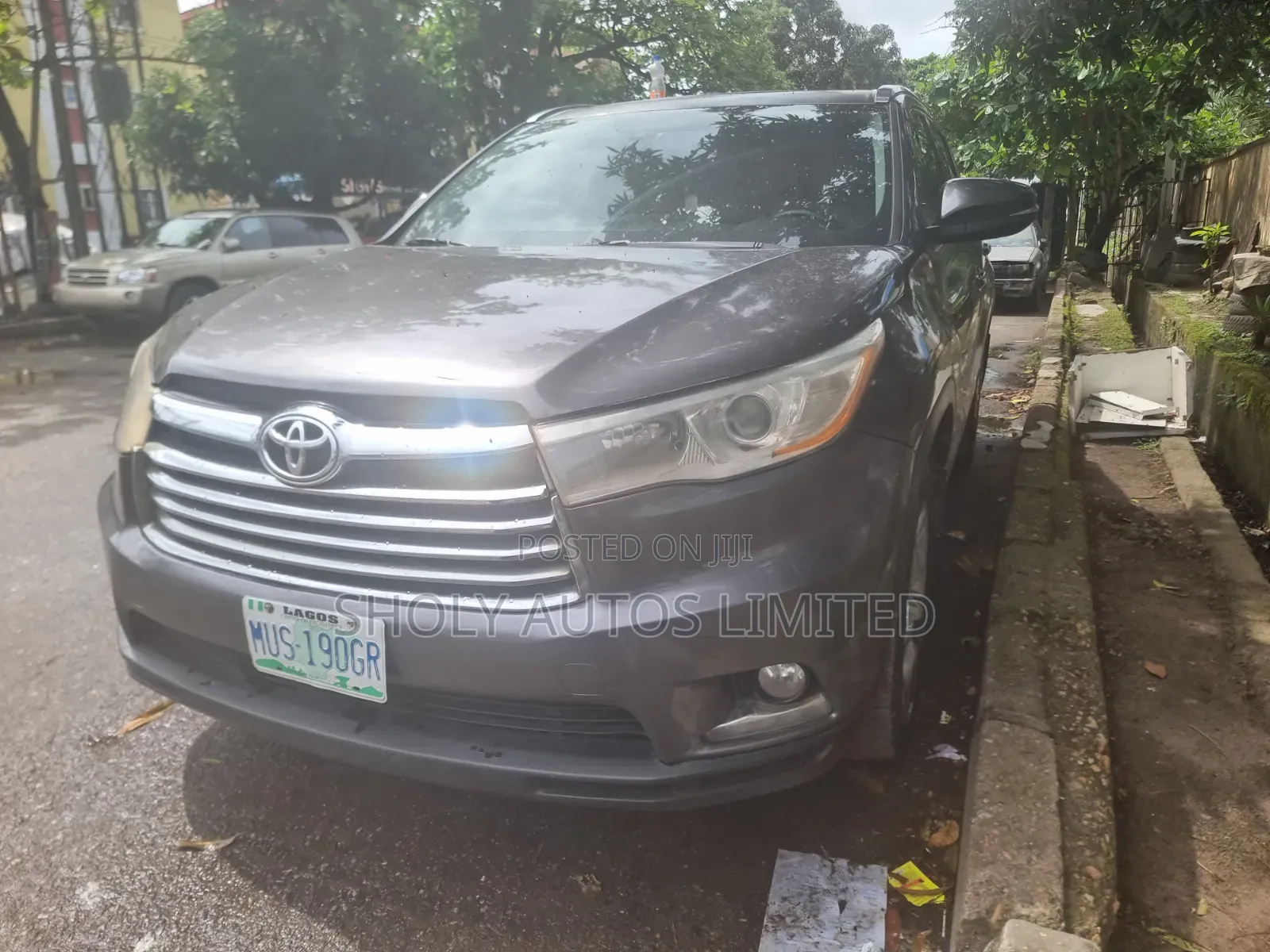 Toyota Highlander Limited 4dr SUV (3.5L 6cyl 6A) 2015 Gray