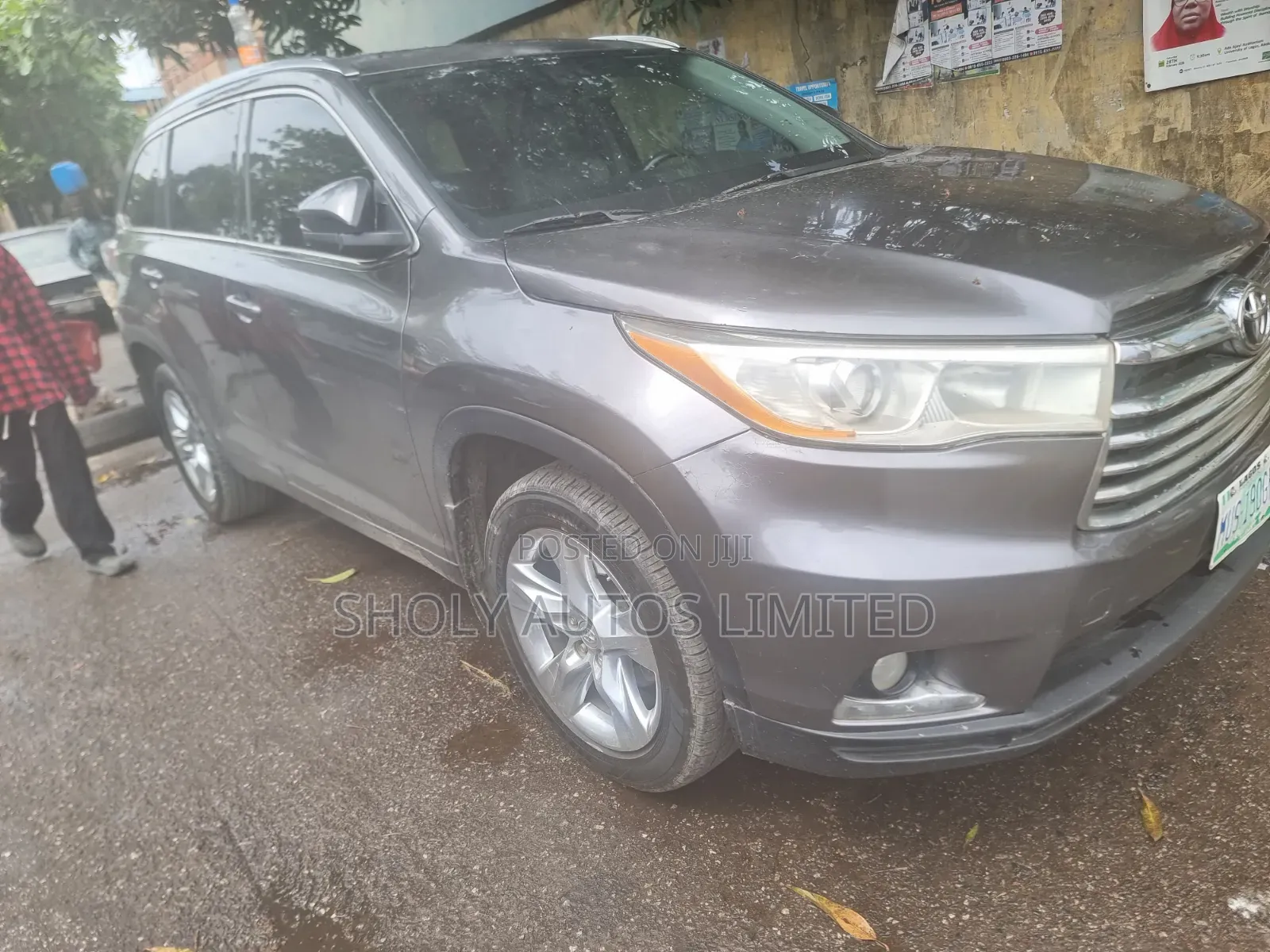Toyota Highlander Limited 4dr SUV (3.5L 6cyl 6A) 2015 Gray
