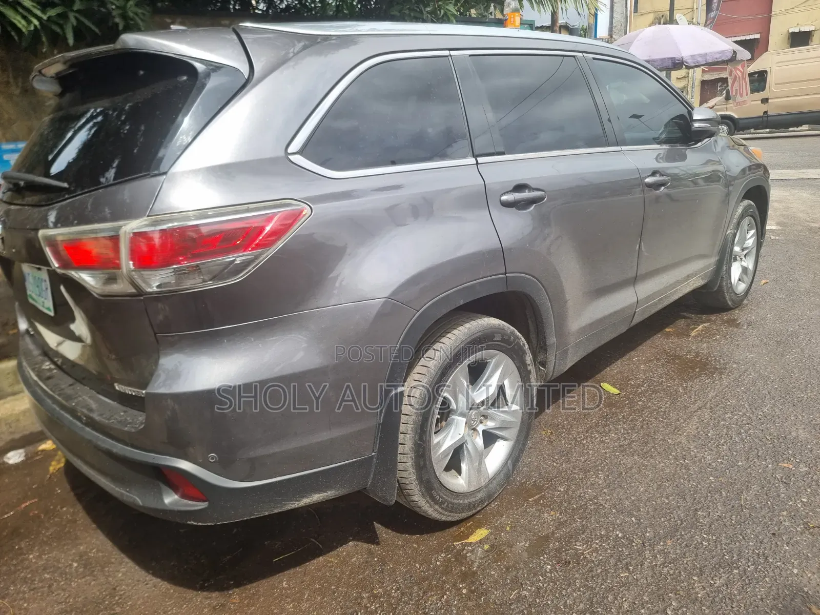 Toyota Highlander Limited 4dr SUV (3.5L 6cyl 6A) 2015 Gray