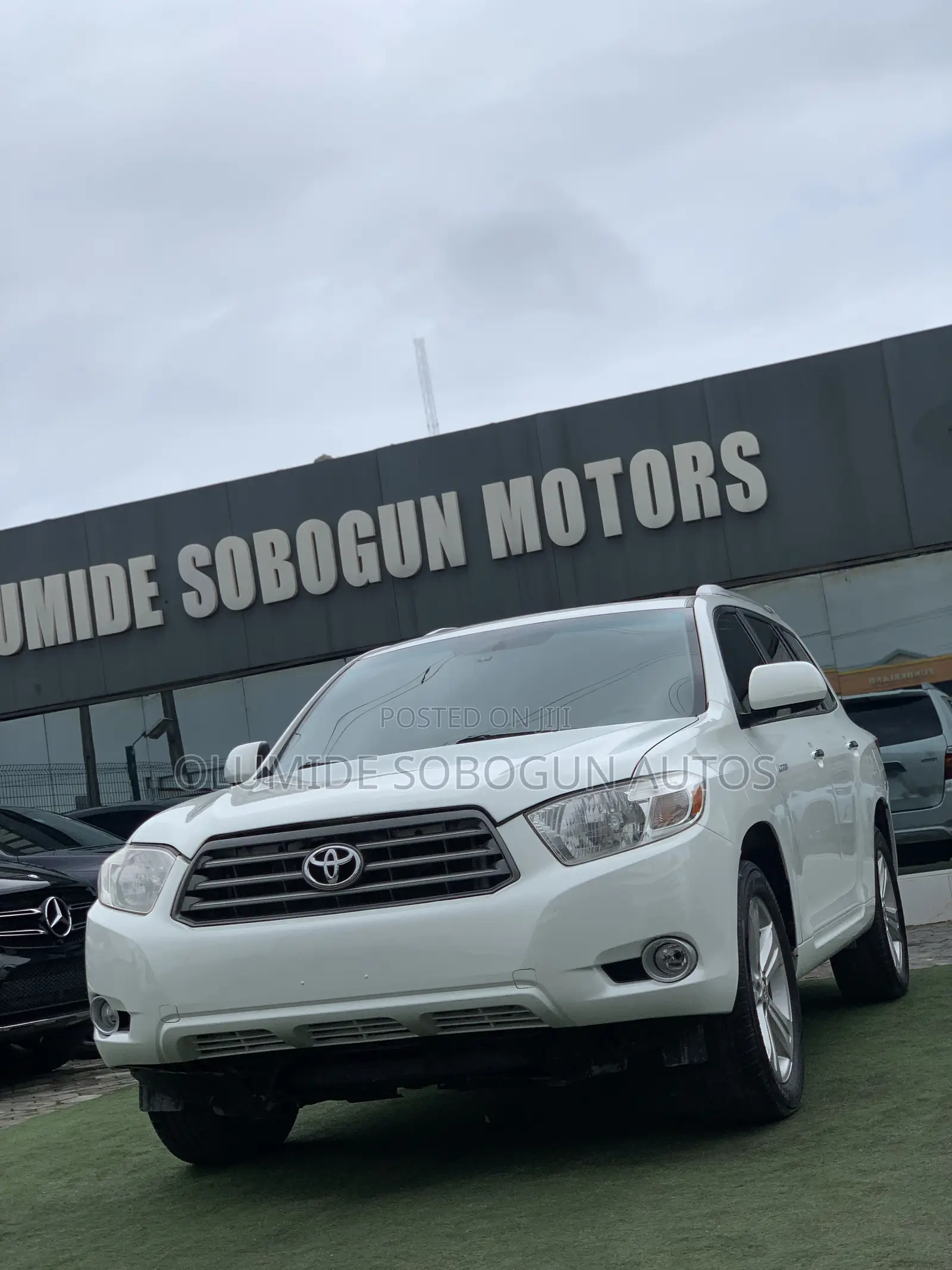 Toyota Highlander Limited 2008 White