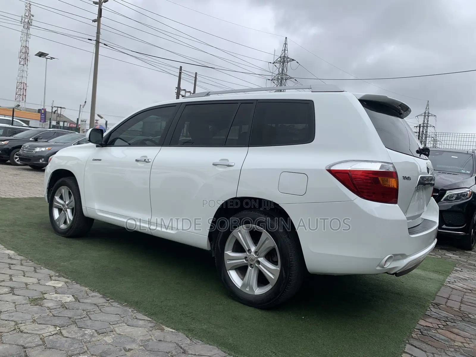 Toyota Highlander Limited 2008 White