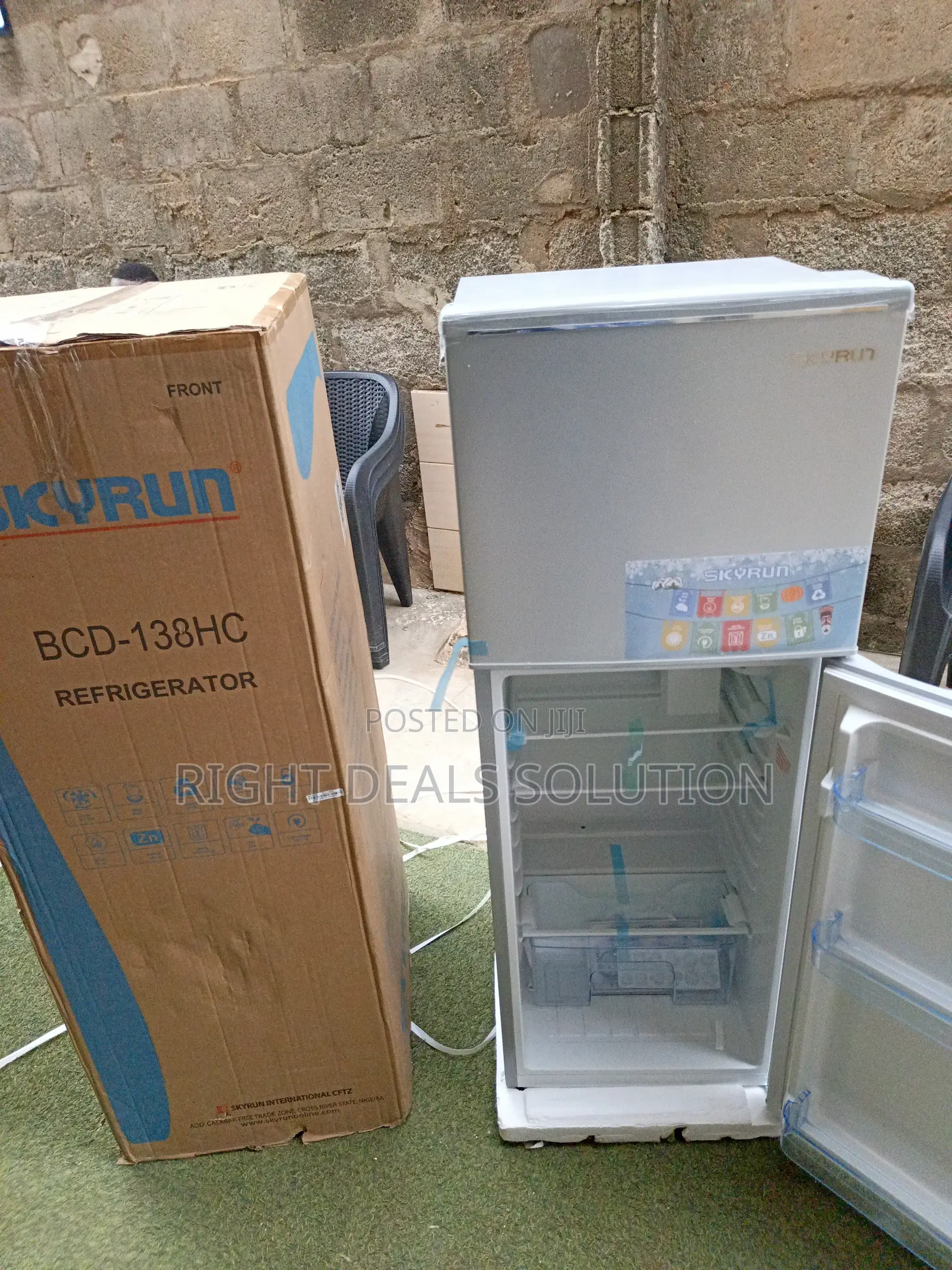 Skyrun 138HC Fridge – Functional Cooling for Modern Living