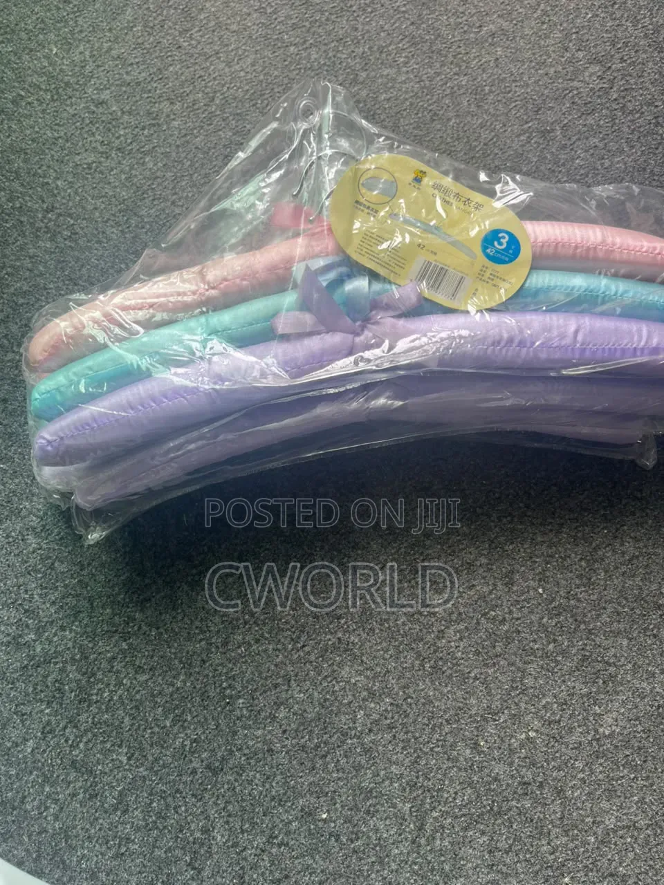 3 Pieces of Clothes Hangers
