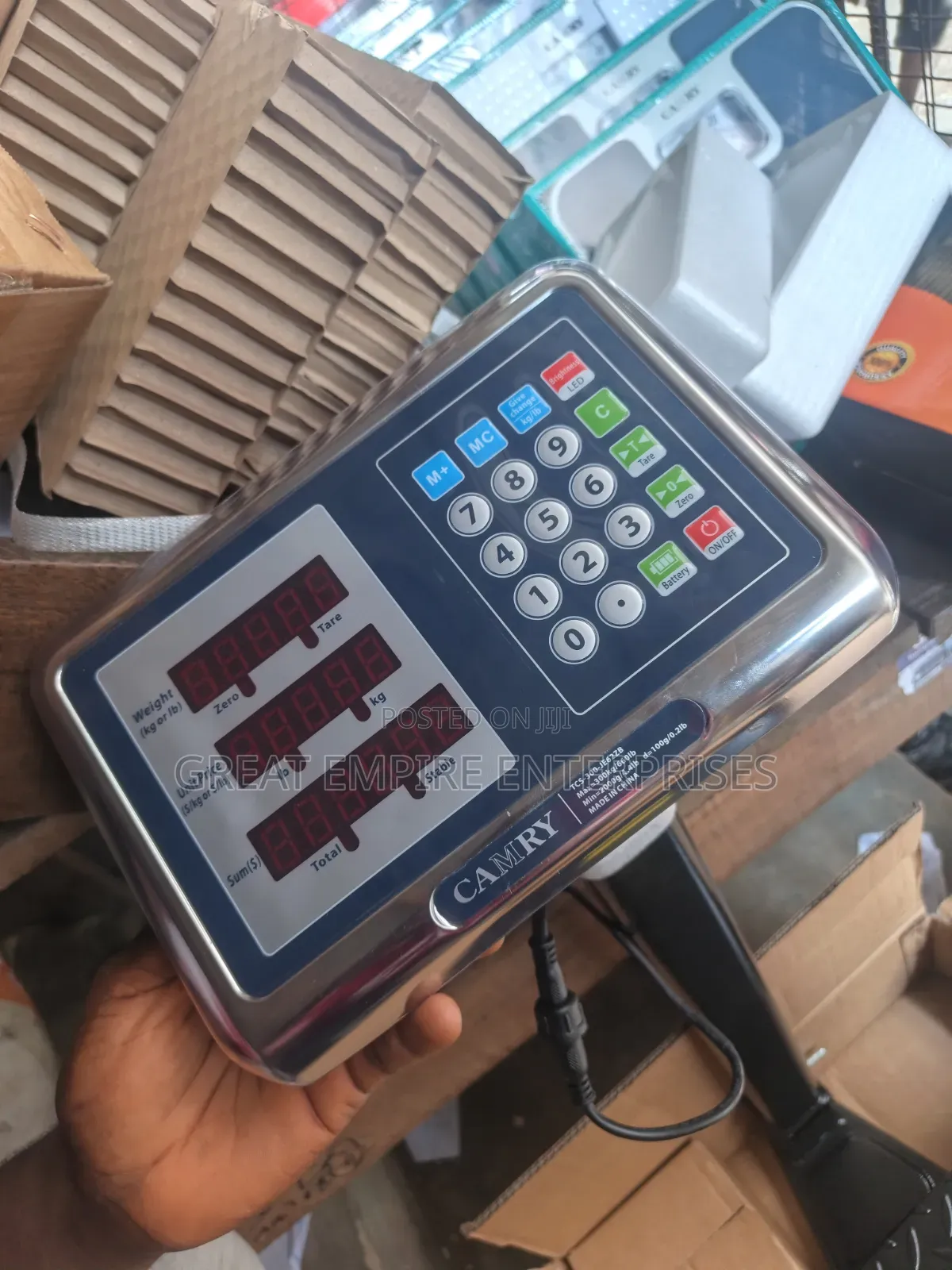 300kg Big Heavy Duty Original Camry Standing Scale