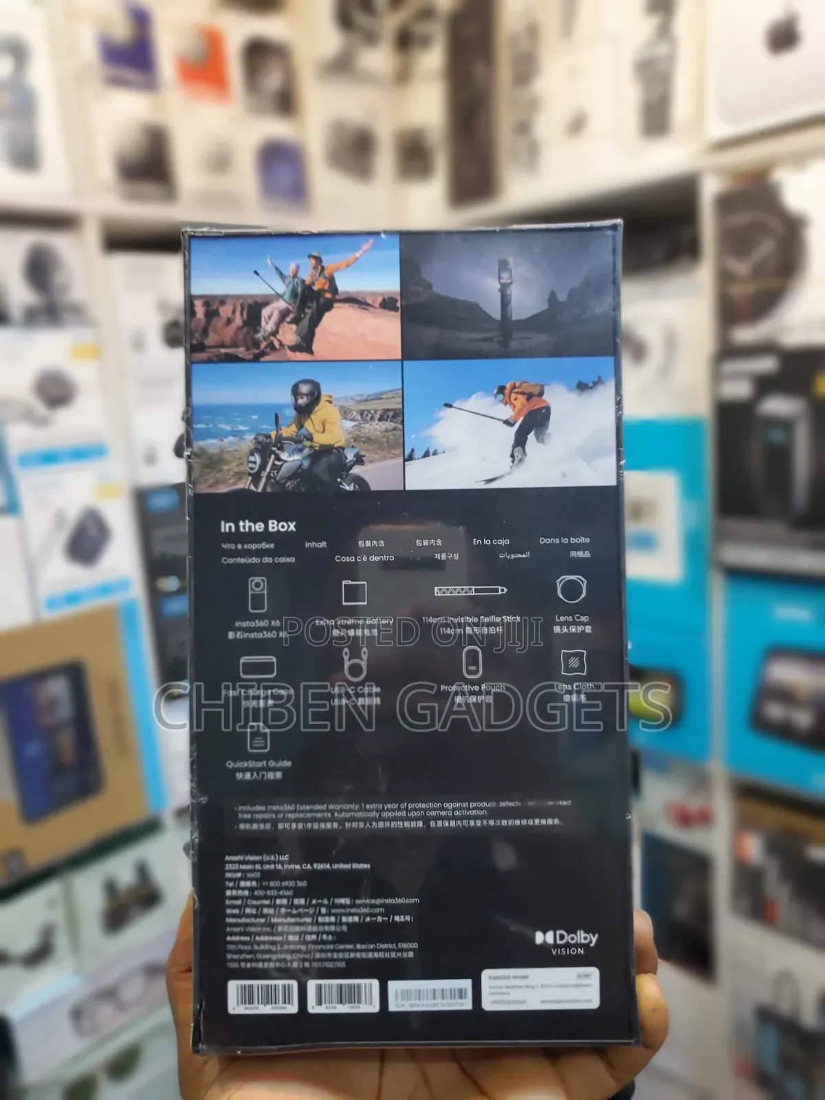 Insta360 X6 Essential Bundle 360 Camera With 1/1.1 Sensor