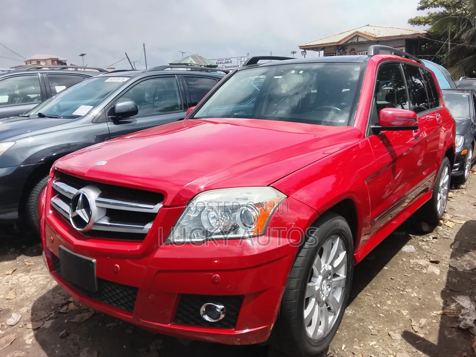 Mercedes-Benz GLK-Class 2011 Red