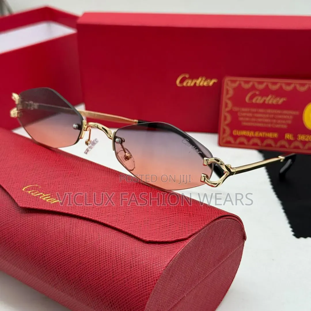 Cartier High Quality Unisex Sunglasses