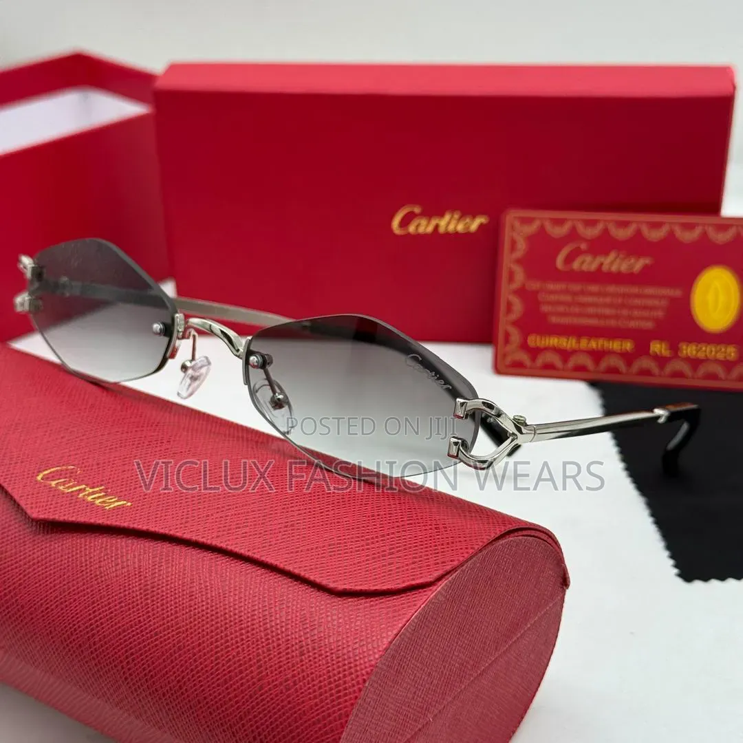 Cartier High Quality Unisex Sunglasses