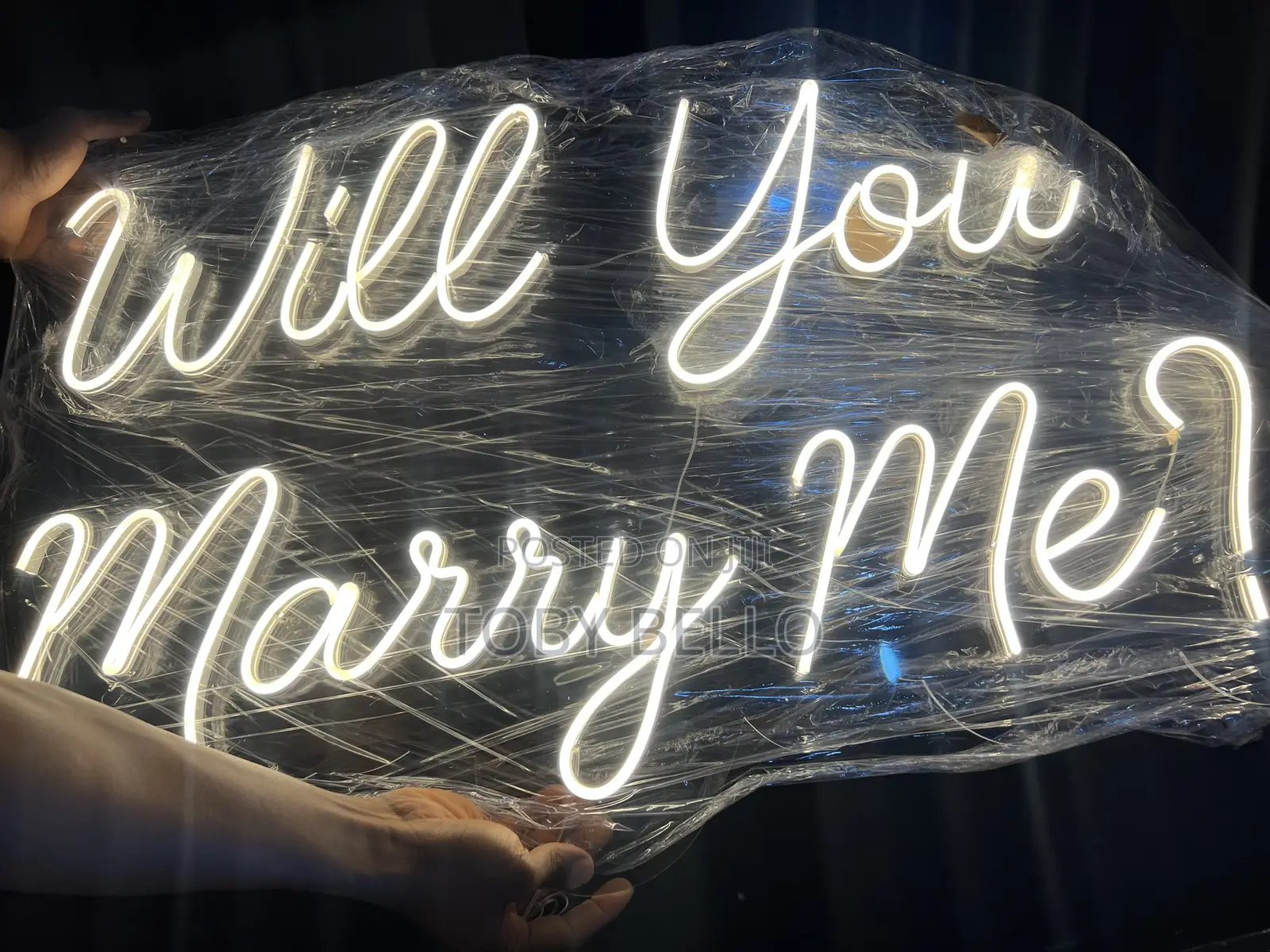 Neon Lights for Proposal, Birthday Bridal Shower Available for Rent